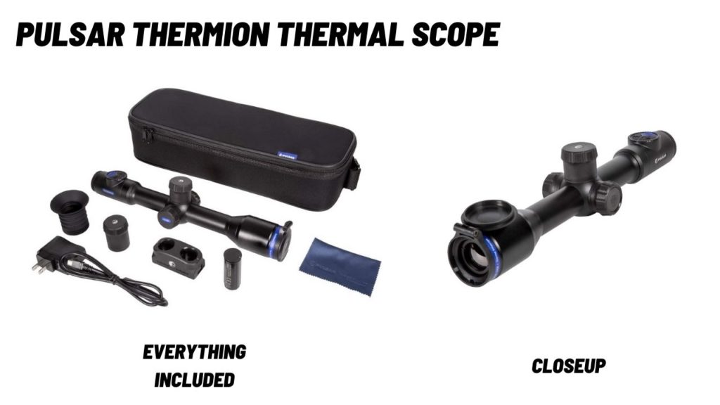 picture of pulsar thermion thermal riflescope