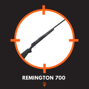 This is a picture of a long range remington 700 rifle.