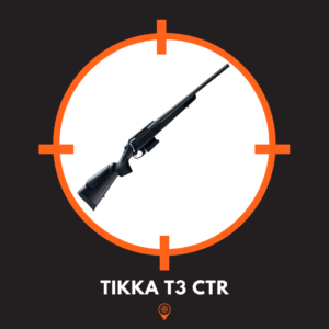 This is a picture of a great priced long range rifle, the Tikka t3 ctr. 