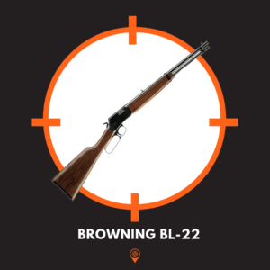 Picture of Browning BL-22 Lever Action Rifle.